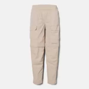 Timberland All Gender Water Repellent 2-in-1 Outdoor Trousers In Beige Beige Product_gender_genderless, Size L