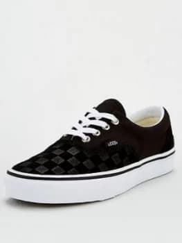 Vans Era Debossed Checkerboard , White/Multi, Size 4, Women