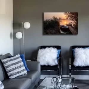 45702021C-063 Multicolor Decorative Canvas Painting