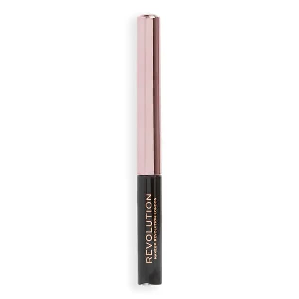 Makeup Revolution Super Flick Liquid Eyeliner 2.4ml (Various Shades) - Black