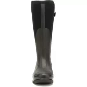 Muck Boots Womens Chore Adjustable Tall Wellington Boots (4 UK) (Black) - Black