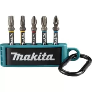 Makita 5 Piece Impact Screwdriver Bit Set