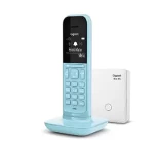 Gigaset CL390A Analog/DECT telephone Blue