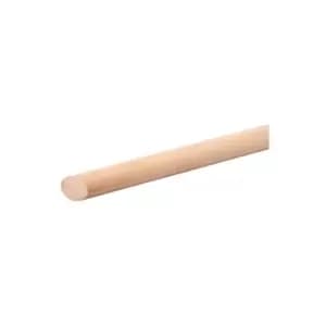 Beech Dowel Smooth Wood Rod Pegs 10cm - Diameter 10mm - Pack of 1