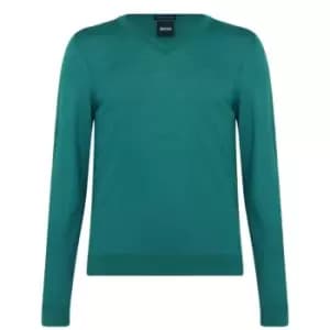 Boss Melba Knit Jumper - Green