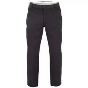 Duke London Mens Kingsize Beck D555 Bi Stretch Five Pocket Trousers (42L) (Black)