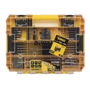 DEWALT 85 Piece Multi-Material Twist Drill Bit Set, 2mm to 32mm