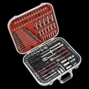 Premier Socket Set 216pc 1/4", 3/8" & 1/2"Sq Drive WallDrive - AK7982