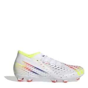 adidas Predator Edge.2 Firm Ground Boots Unisex - White