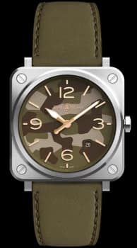 Bell & Ross Watch BR S Green Camo