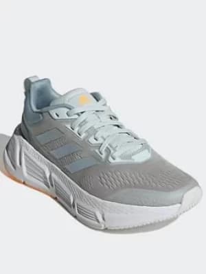 adidas Questar Shoes, Blue/Grey, Size 4.5, Women
