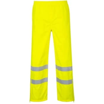S487YERL - sz L Hi-Vis Breathable Trousers - Yellow - Portwest