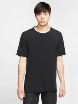 Nike Training Yoga Dry T-Shirt - Black