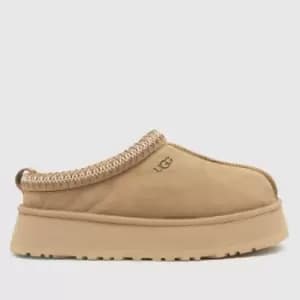 UGG Tazz Platform Slippers In Natural