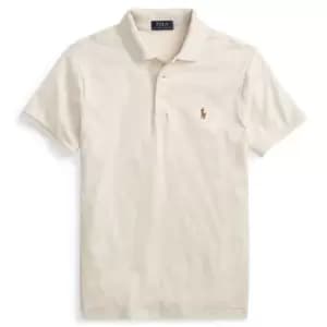 Polo Ralph Lauren Slim Pima Polo Shirt - Cream