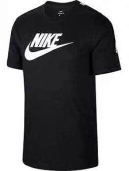 Nike Short Sleeve Hybrid T-Shirt - Black