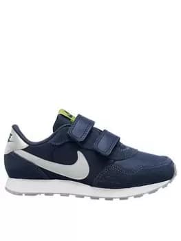 Nike Younger Kids MD Valiant - Navy/Grey, Navy/Grey, Size 11