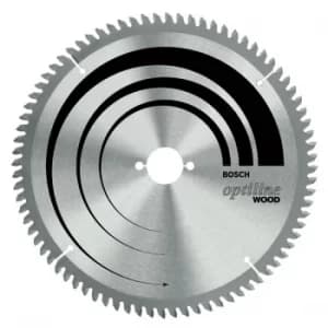 Bosch 2608640431 Mitre Saw Blade Optiline for Wood 216 x 30 x 2.0m...