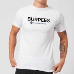 Nobody Likes Burpees T-Shirt - White - 3XL