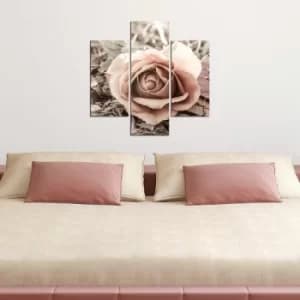 3MDF-043 Multicolor Decorative MDF Painting (3 Pieces)