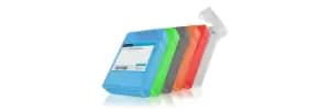 ICY BOX IB-AC602b-6 Pouch case Plastic Blue, Green, Grey, Orange,...