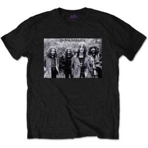 Black Sabbath - Group Shot Unisex Large T-Shirt - Black
