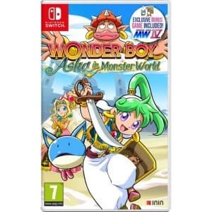 Wonder Boy Asha in Monster World Nintendo Switch Game