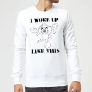 Looney Tunes I Woke Up Like This Sweatshirt - White - L