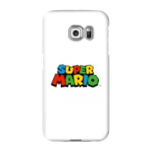 Nintendo Super Mario Colour Logo Phone Case - Samsung S6 Edge - Snap Case - Gloss
