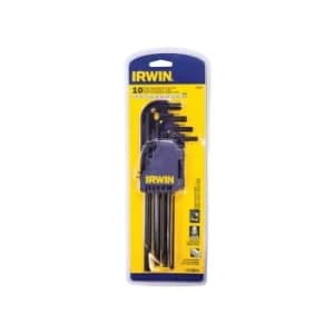 IRWIN T10756 Long Arm Hex Key Set, 10 Piece (1.5-10mm)