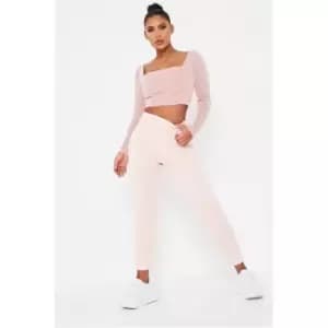 I Saw It First Pink Basic Slim Jogger - Pink