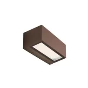 Miziya LED Up Down Wall Light 2x 13W Aluminium 3000K IP65