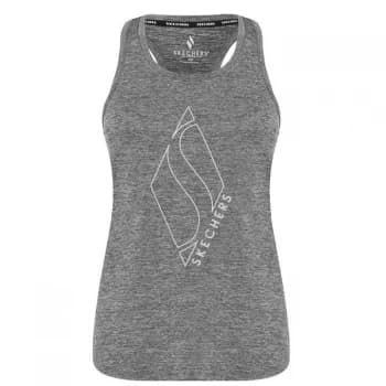 Skechers Core Racer Tank Top Ladies - Black