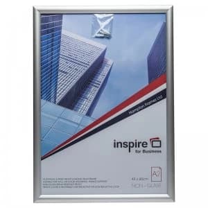 Inspire for Business A2 Aluminium Snap Frame