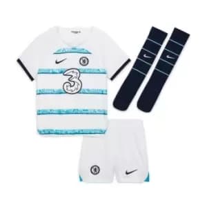 Nike Chelsea Away Minikit 2022 2023 Infants - White