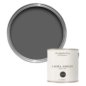 Laura Ashley Charcoal Matt Emulsion Paint, 2.5L