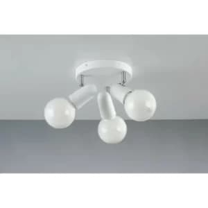Fan Europe SPOT 3 Light Adjustable Spotlight Clusters White 26x18x12cm