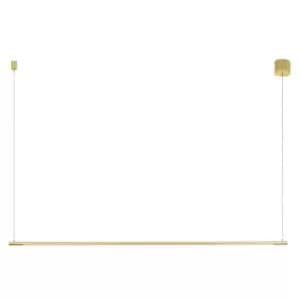 Merano - Albuquerque Bar Pendant Ceiling Light Brass Gold Aluminium LED 20W 1400Lm 3000K