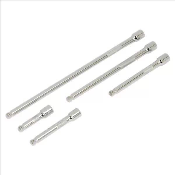 Genuine SEALEY AK766 Wobble Extension Bar Set 5pc 1/4Sq Drive