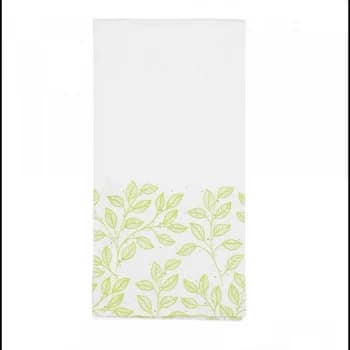 Spring Leaves Tea Towel