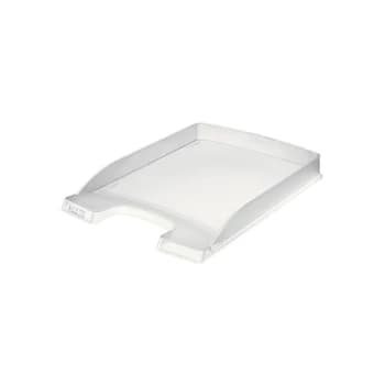 Plus A4 Slim Letter Tray - Clear - Outer Carton of 10