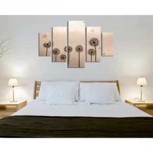 ST244 Multicolor Decorative MDF Painting (5 Pieces)