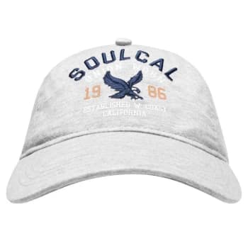 SoulCal Eagle Baseball Cap - Grey Marl