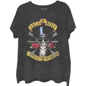 Guns N' Roses - Appetite Washed Unisex XX-Large T-Shirt - Black