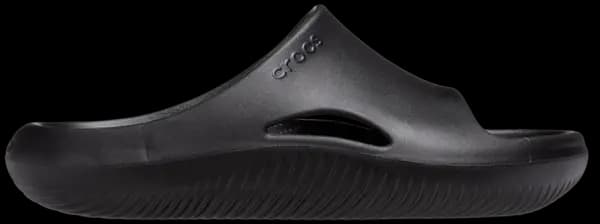 Crocs Unisex Mellow Recovery Slides Black M12