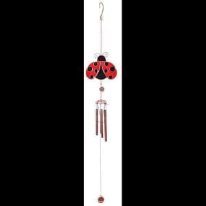 Wings Open Ladybird Meal & Glass Windchime
