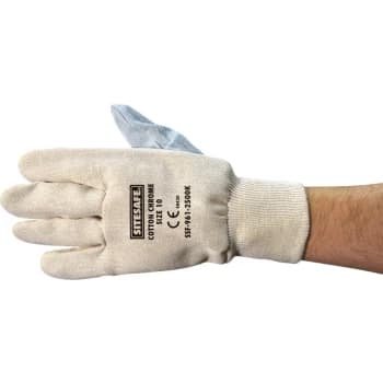 Contractor Cotton Chrome Rigger Gloves - Size 10