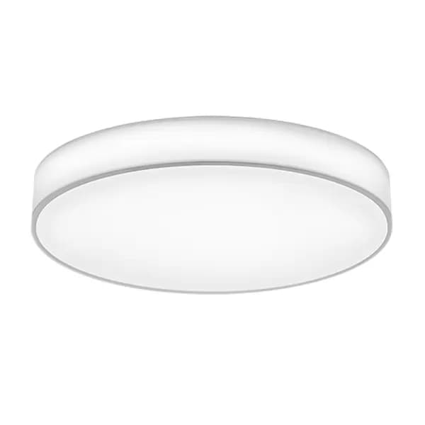 Lugano Modern 75cm Cylindrical Ceiling Light White 3000-5000K Remote control
