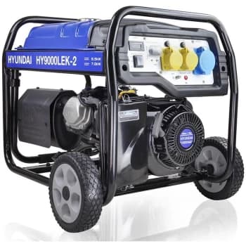 HY9000LEk-2 14hp 420cc Petrol 4-Stroke Generator 7000W 115V/230V - Hyundai