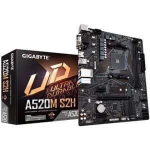 Gigabyte A520M S2H AMD Socket AM4 Motherboard